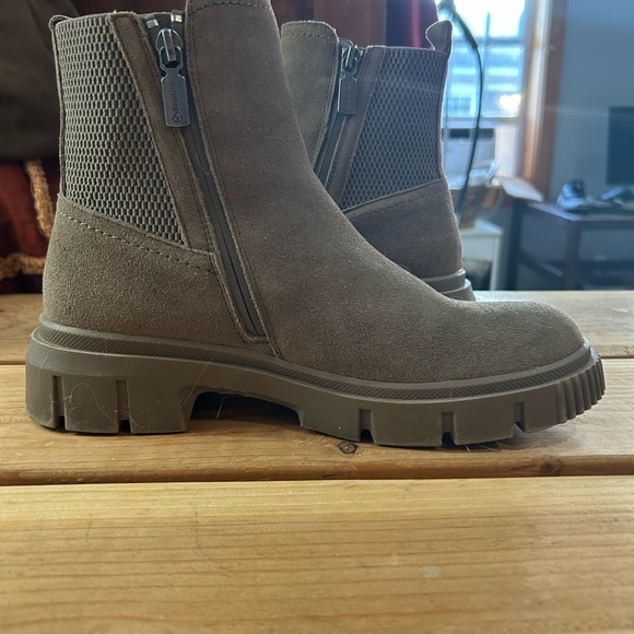 BLONDO Bandit Waterproof Ankle Boots Suede Taupe 8.5‎ - Picture 5 of 12